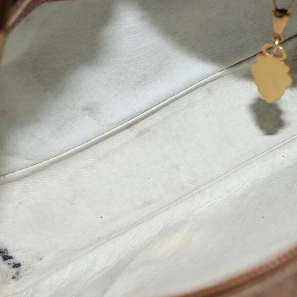 GUCCI Micro GG Supreme Shoulder Bag PVC Beige Gold - Picture 13 of 15